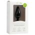 Plug de Punto Easytoys - plug anal con anillo - mediano (negro)