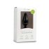 Plug de Punto Easytoys - plug anal con anillo - mediano (negro)