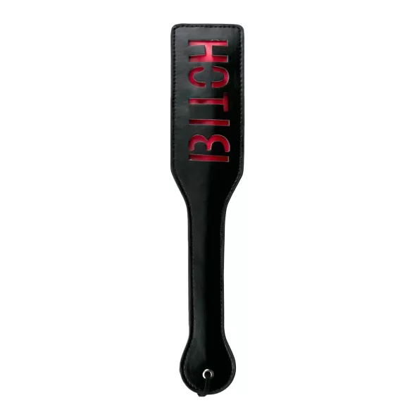 Easytoys Bitch - paleta de cuero sintético - negro