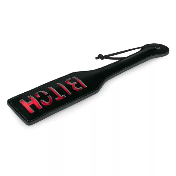 Easytoys Bitch - paleta de cuero sintético - negro