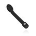 Easytoys - Vibrador punto G delgado - silicona negra