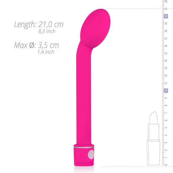 Easytoys Slim - Vibrador punto G - estrecho - silicona rosa