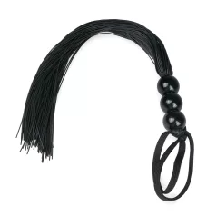 Easytoys - Látigo de silicona - negro
