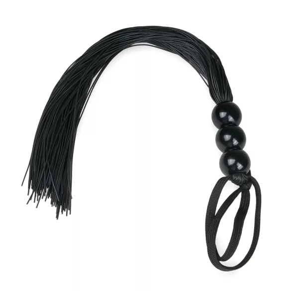 Easytoys - Látigo de silicona - negro