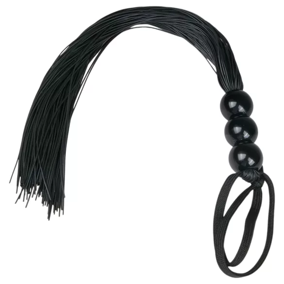 Easytoys - Látigo de silicona - negro