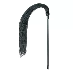 Easytoys - látigo de silicona flexible - negro