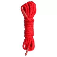 Cuerda de bondage EasyToys (5 m, roja)