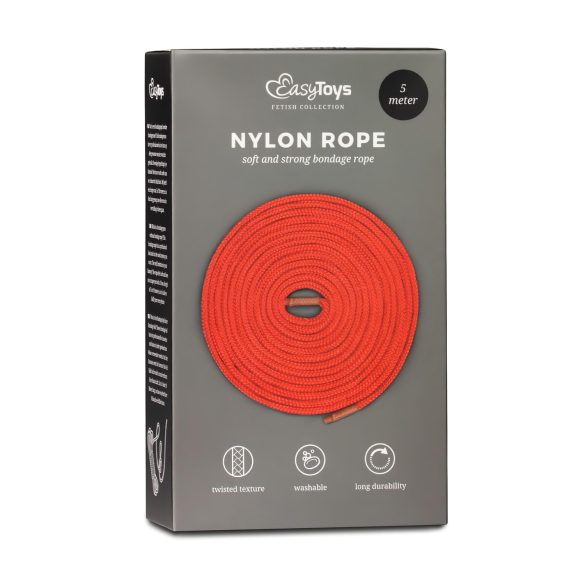 Easytoys Rope - cuerda de bondage (5 m) - roja