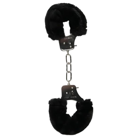 Easytoys - esposas de peluche - negro