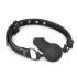 EasyToys - mordaza con dildo interno (negro)