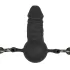 EasyToys - mordaza con dildo interno (negro)
