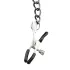 Easytoys - set de pinzas para pezones con collar y correa - 4 piezas