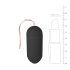 Easytoys - Huevo vibrador negro con control remoto