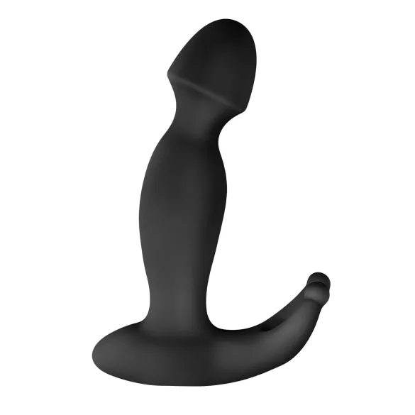 Easytoys Pounding Pete - masajeador prostático vibrador - silicona negra