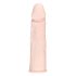 Flesh - funda extensora de pene - 18cm - color natural