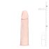 Flesh - funda extensora de pene - 18cm - color natural