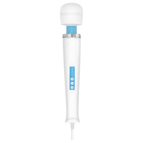 MyMagicWand - vibrador masajeador potente - silicona blanca azul