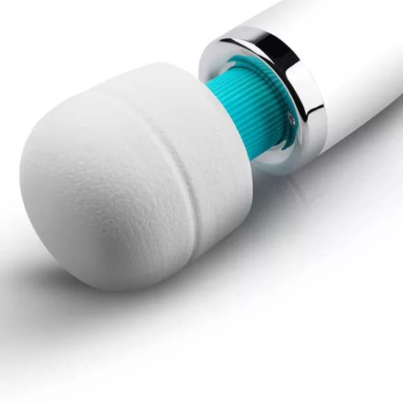 MyMagicWand - vibrador masajeador potente - silicona blanca azul
