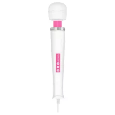   MyMagicWand - vibrador masajeador potente - silicona blanca y rosa
