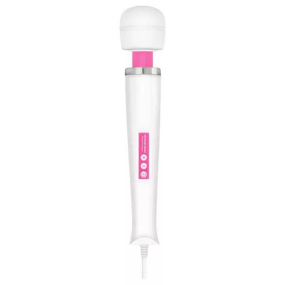 MyMagicWand - vibrador masajeador potente - silicona blanca y rosa