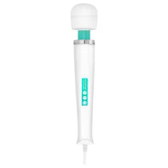   MyMagicWand - masajeador vibrador potente - silicona blanca turquesa