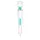 MyMagicWand - masajeador vibrador potente - silicona blanca turquesa