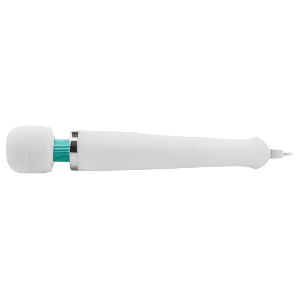 MyMagicWand - masajeador vibrador potente - silicona blanca turquesa