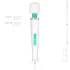 MyMagicWand - masajeador vibrador potente - silicona blanca turquesa