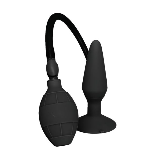 MenzStuff L - Plug Anal Inflable - Negro (Grande)