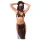Amorable - disfraz de bailarina del vientre (negro) - S-L