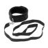Rimba Soft - collar y correa suaves - cuero negro