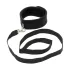 Rimba Soft - collar y correa suaves - cuero negro