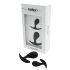 Rimba Copenhagen - plug anal set - silicona negra - 2 piezas