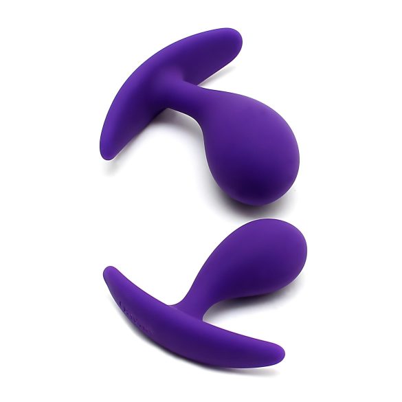 Rimba Copenhagen - Juego de plugs anales - morado (2 piezas)