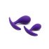 Rimba Copenhagen - Juego de plugs anales - morado (2 piezas)
