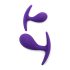 Rimba Copenhagen - Juego de plugs anales - morado (2 piezas)