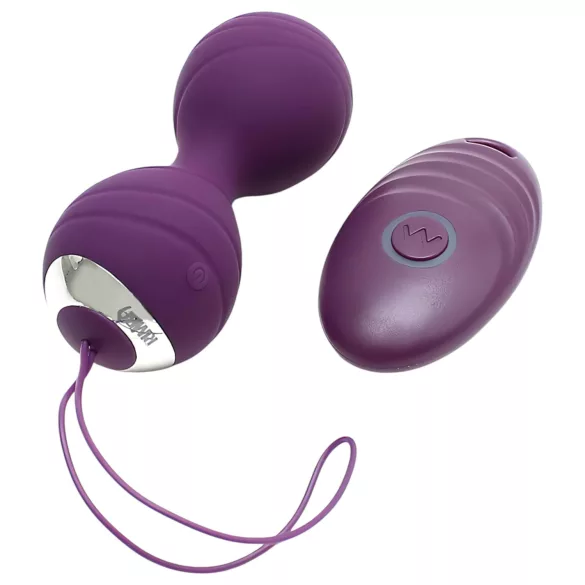 Rimba Cannes - huevo vibrador recargable control remoto - lila