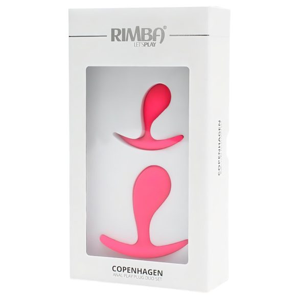 Rimba Copenhagen - set de plugs anales - silicona rosa - 2 piezas