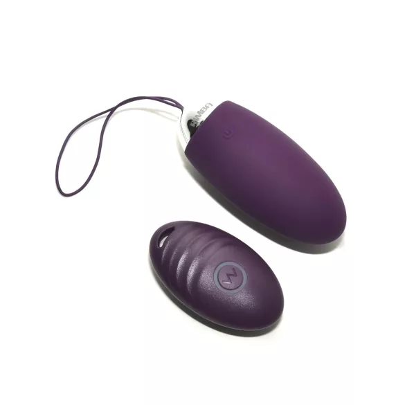 Rimba Venice - huevo vibrador recargable con control remoto - silicona lila