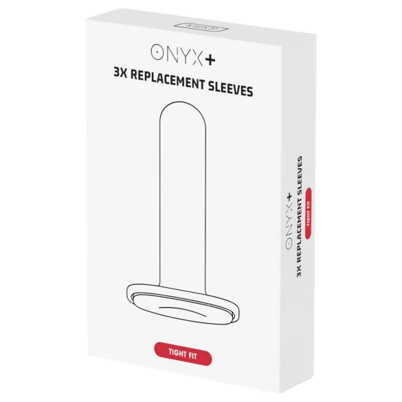 Kiiroo Onyx - manga recambio masturbador - set 3 unidades - blanco