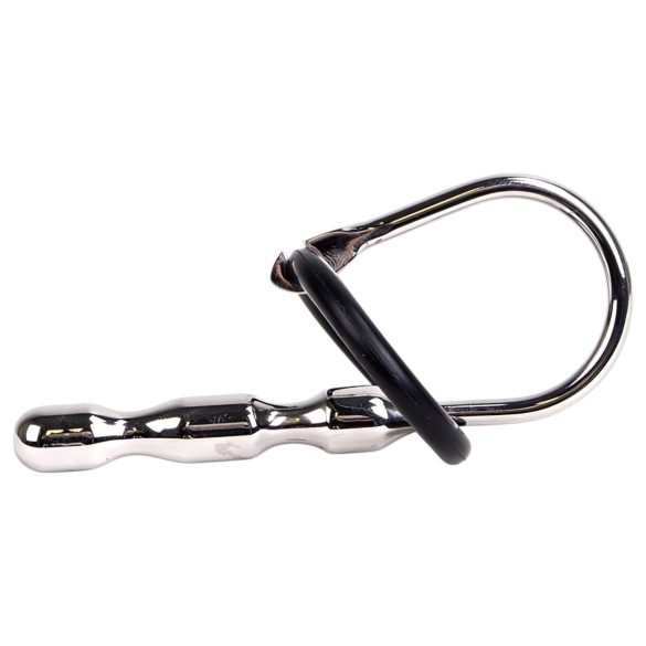 Kiotos - Dilatador de acero inoxidable con anillos de silicona 8cm