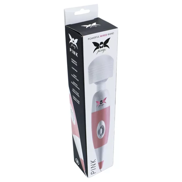 Pixey - vibrador masajeador con cable (rosa)