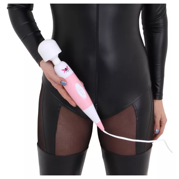 Pixey - vibrador masajeador con cable (rosa)