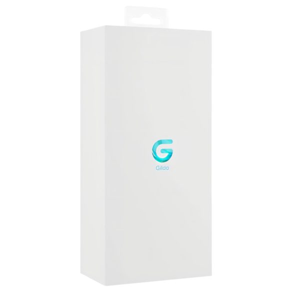 Gildo Glass No. 20 - consolador de vidrio con texturas - transparente