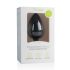Easytoys Diamond - plug anal grande con piedra blanca - negro
