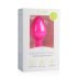 Easytoys Diamond - plug anal con piedra - tamaño mediano - rosa
