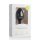 Easytoys Diamond - tapón anal con piedra blanca (mediano) - negro