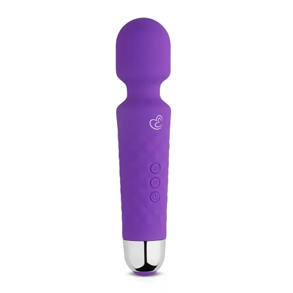 EasyToys - mini varita vibradora recargable - silicona lila