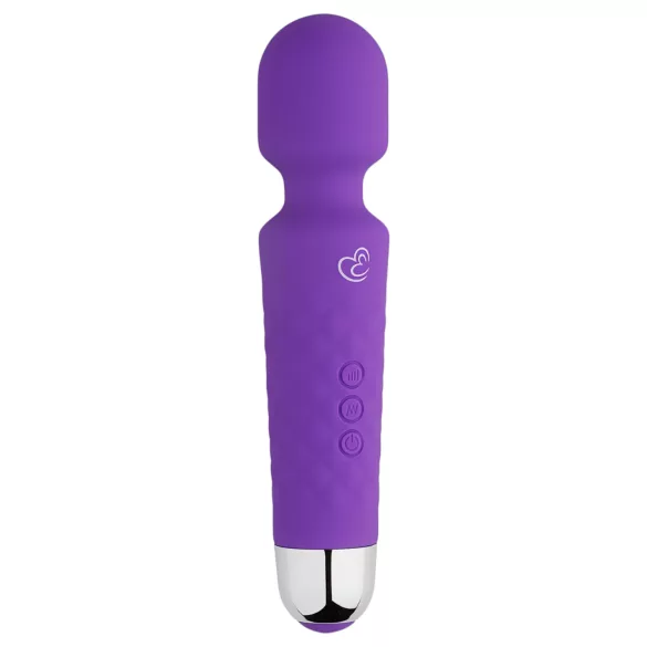 EasyToys - mini varita vibradora recargable - silicona lila