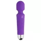 EasyToys - mini varita vibradora recargable - silicona lila
